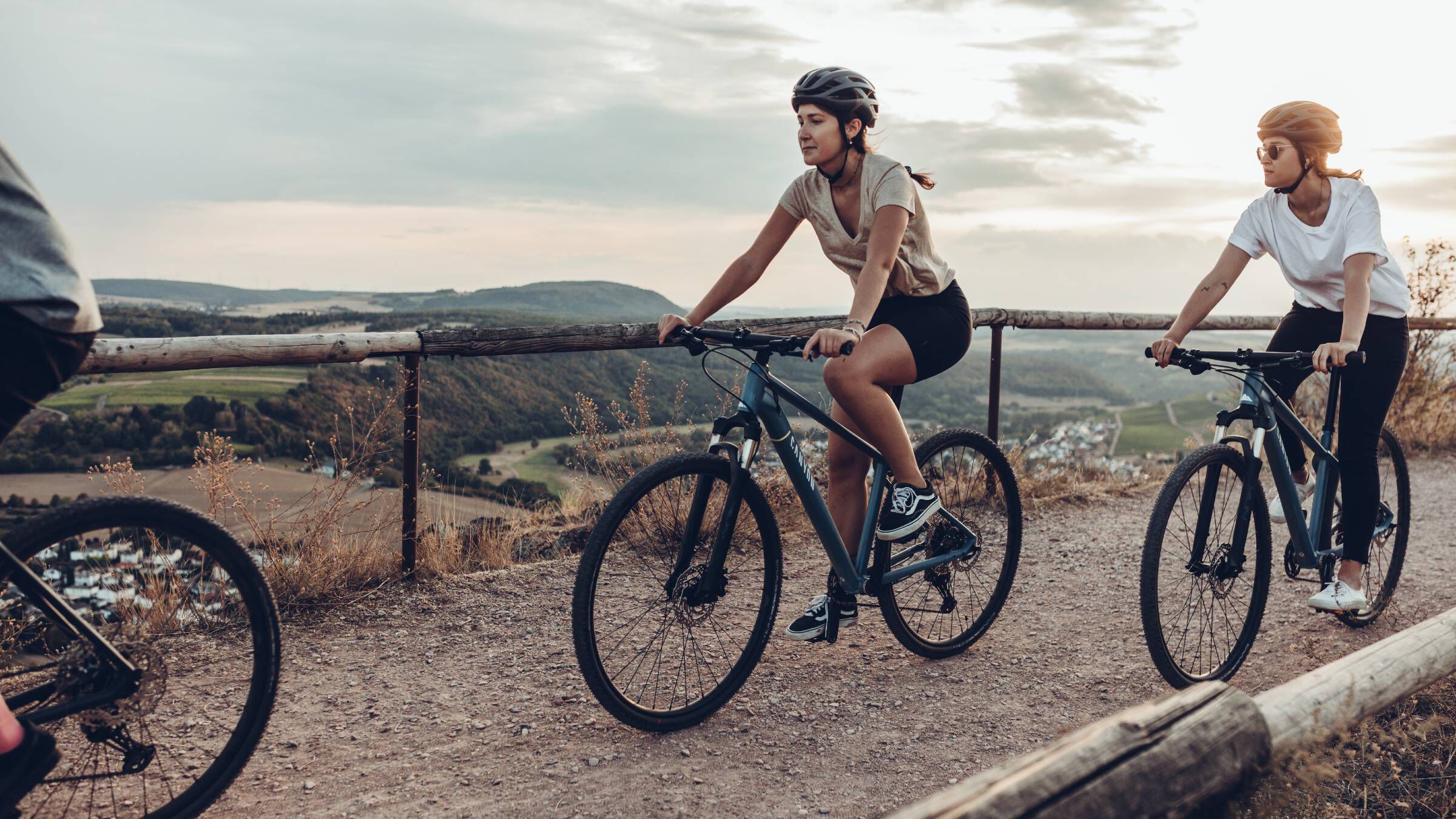 Cross between road 2024 bike and mountain bike