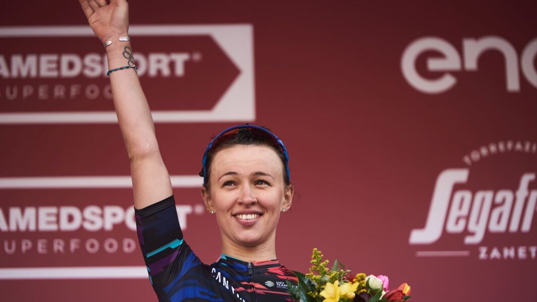 Kasia Niewiadoma won the 2023 UCI Gravel World Championships