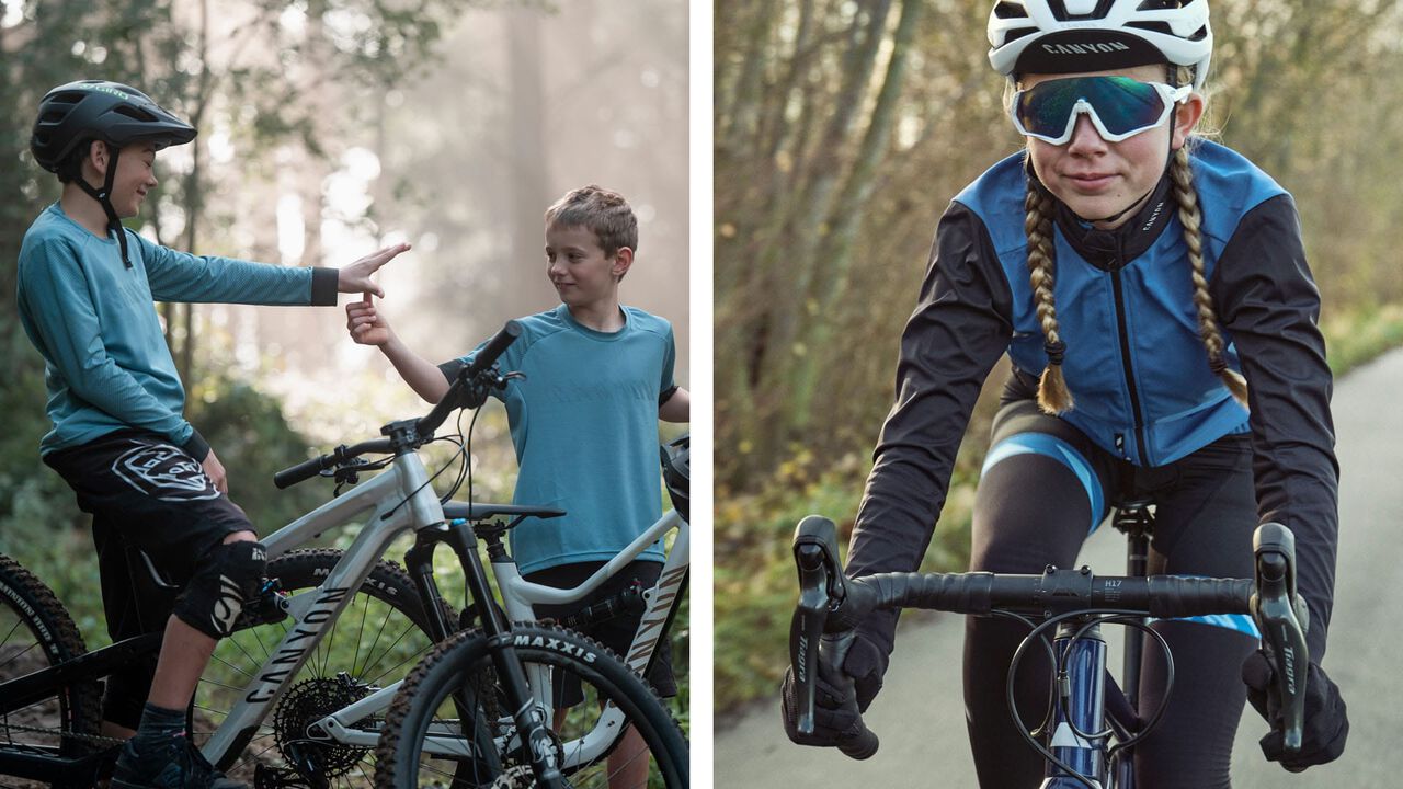 Kinder/Jugend Oberteile Fahrradbekleidung