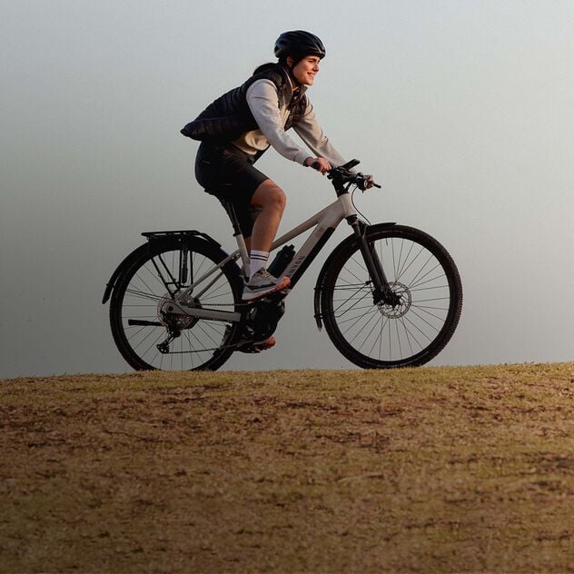 Een lichte e-trekking bike met grenzeloos potentieel