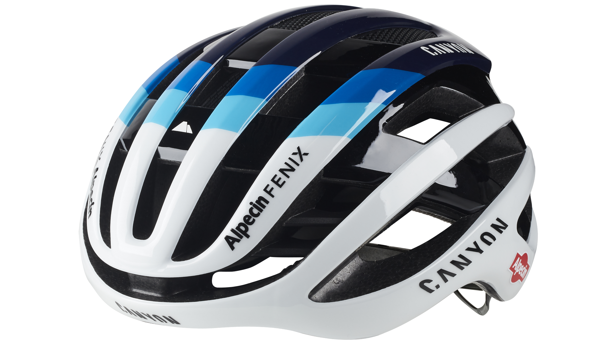 plakboek Inloggegevens waterbestendig Abus Alpecin-Fenix Airbreaker Road Cycling Helmet | CANYON PA