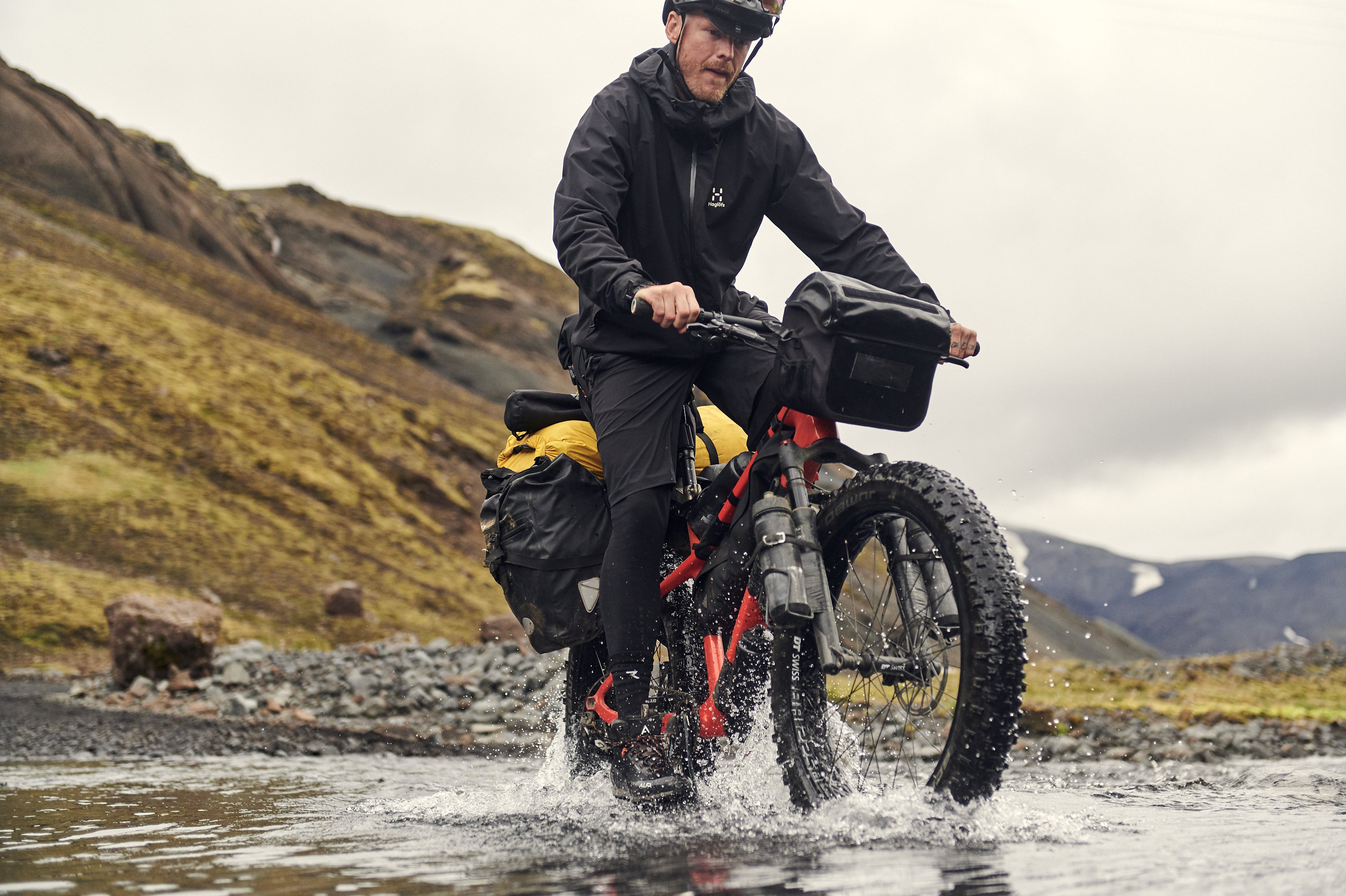 Fatbikes laufen in tiefem Schlamm, Sand und Schnee zur Höchstform auf