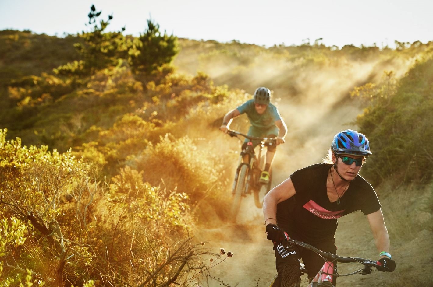 Repack Road was the location for the first ever MTB race