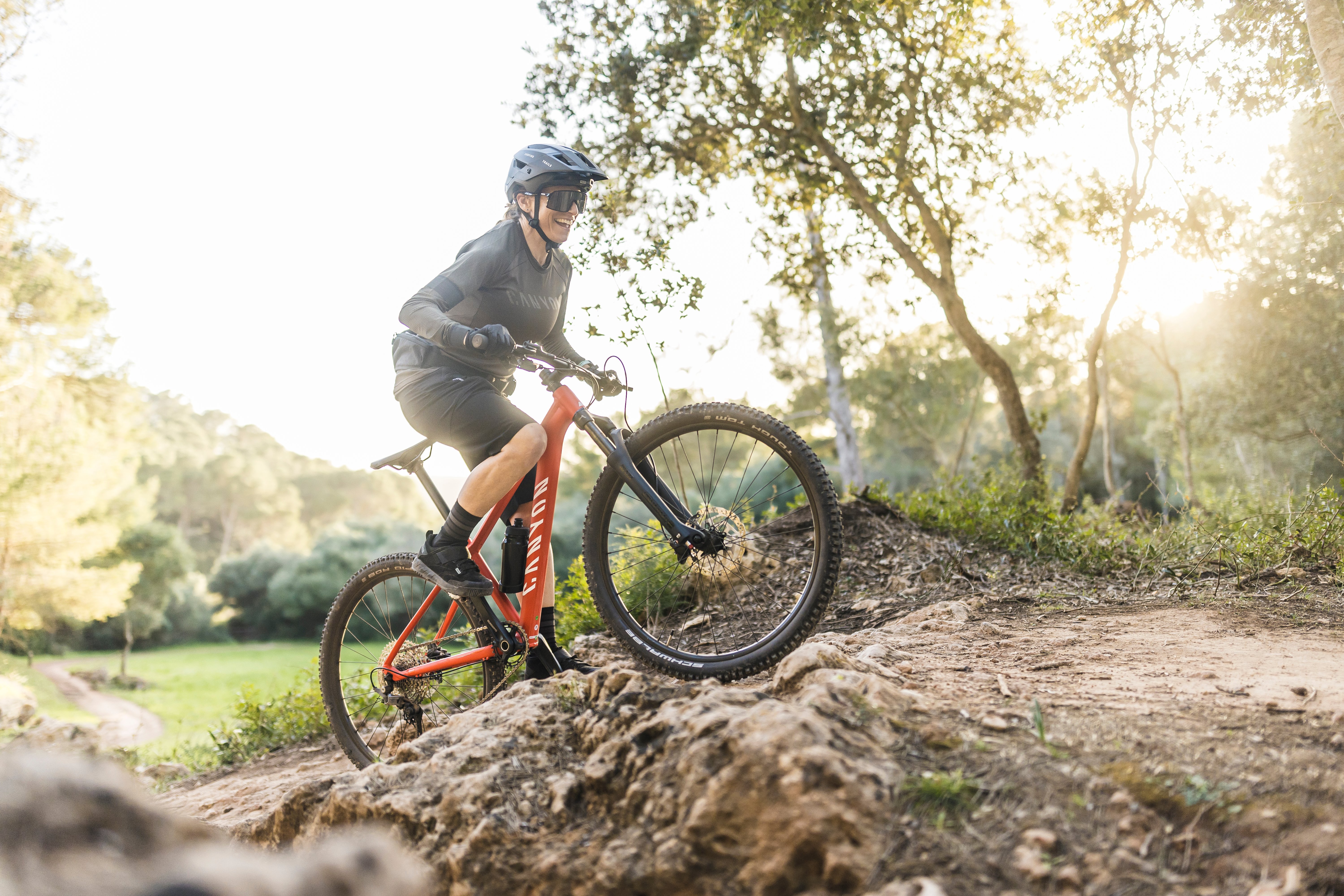 Hardtails sind für raueres Terrain gebaut