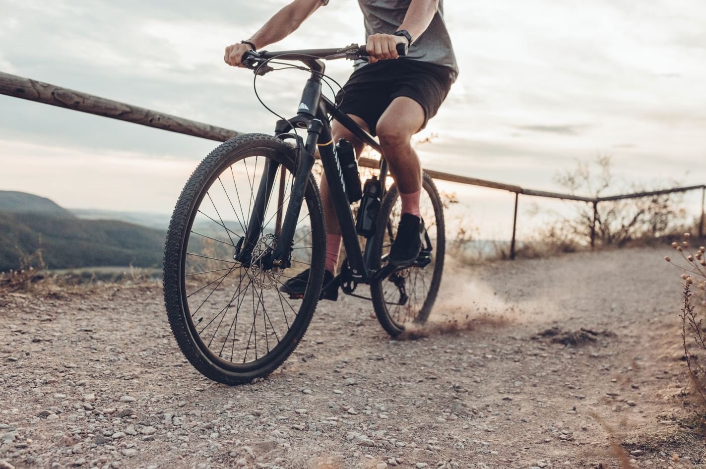 Tyres are a pivotal point in deciding between road and hybrid bike