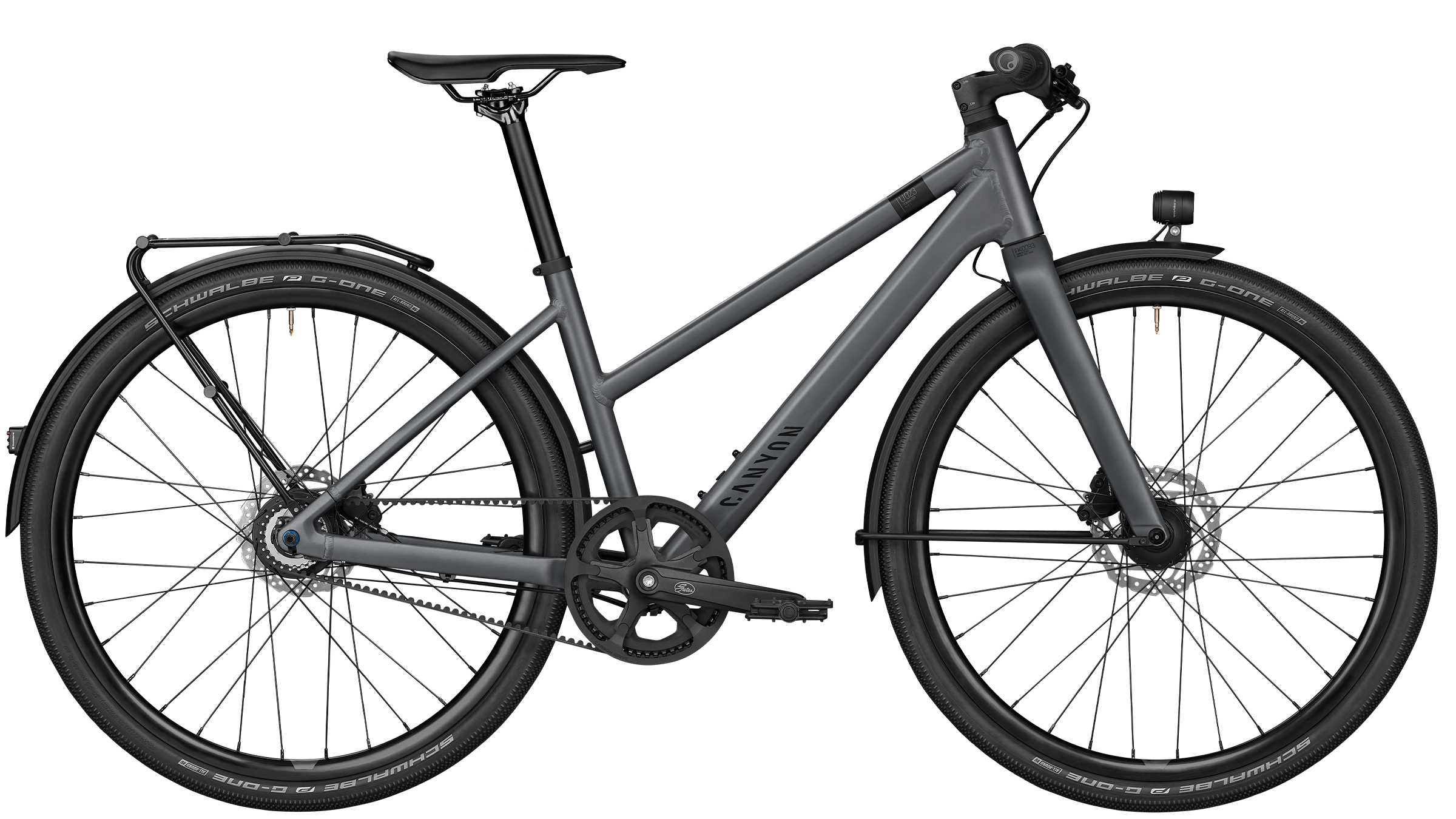 canyon belt drive bike